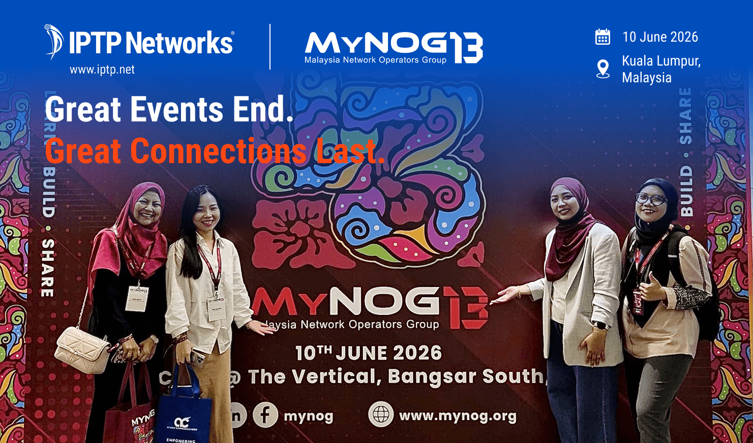 IPTP Networks expands regional peering partnerships at MYNOG 13